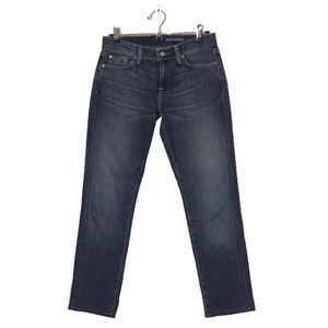 74AllMankind Roxanne straight leg jeans size 28”